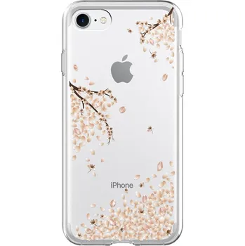 Pouzdro na mobilní telefon Spigen Liquid Crystal pro iPhone 8/7 Blossom