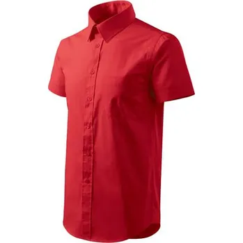 Pánská košile MALFINI Košile CHIC MAN 120g, různé barvy Velikost XL červené