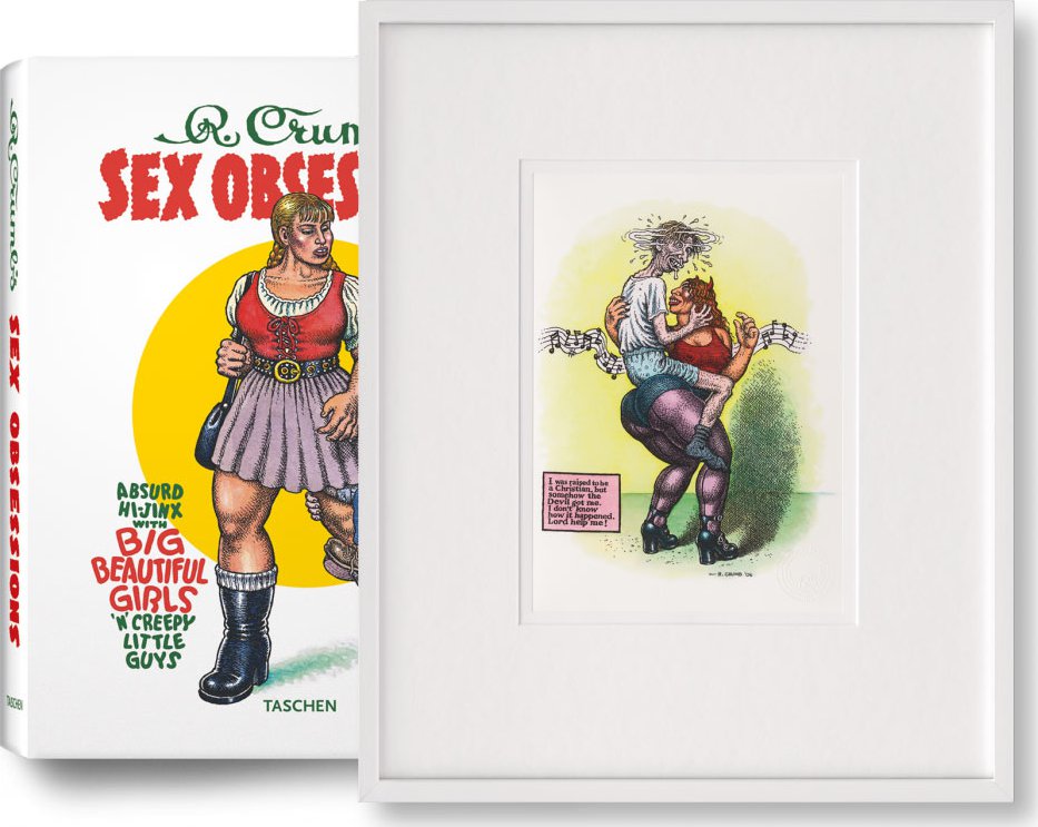 Robert Crumb’s Sex Obsessions (limited ed.) - Robert Crumb, Dian Hanson (EN) od 15 120 Kč