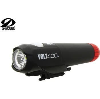 Cyklosvítilna Recenze Cateye CAT HL-EL462RC-H Volt 400 Duplex černá