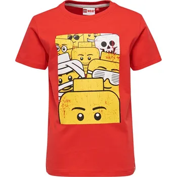 Chlapecké tričko LEGO Wear Selfie Červené 4.roky, velikost 104