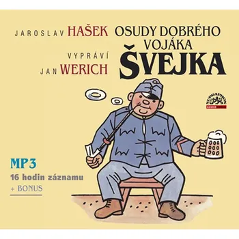 Osudy dobrého vojáka Švejka - Jaroslav Hašek (čte Jan Werich) [2CDmp3]