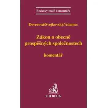 Recenze Zákon o obecně prospěšných společnostech: Komentář - Lenka Deverová a kol.