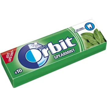 Orbit Spearmint 10 ks Žvýkačka Orbit Spearmint 10 ks