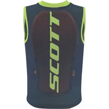 Chránič páteře Scott Vest Protector Jr Actifit Plus modrý/zelený