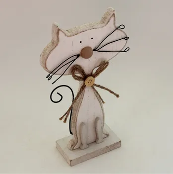 Zahradní dekorace Kočička dřevo (HAG-222110)