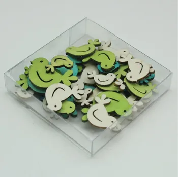 Zahradní dekorace Ptáčci dřevo S/48 mix (HHI-W64143D)