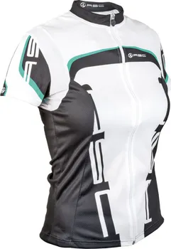 cyklistický dres Author dres Lady Sport bílý/zelený/černý