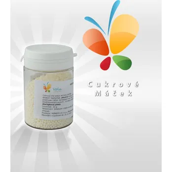 Jedlá dekorace na dort Cukrový máček bílý, Ambrosio 50 g/dóza