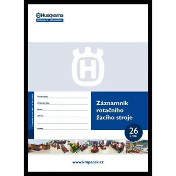 Záznamník žacího stroje