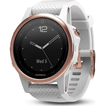 Chytré hodinky Recenze Garmin Fenix 5S Sapphire Rose Gold Optic White band