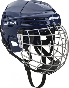 Hokejová helma Bauer IMS 5.0 Combo Senior tmavě modrá Senior
