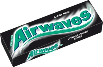 Žvýkačka WRIGLEYS Airwaves Black Mint dražé 10ks