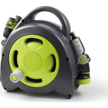 Držák na zahradní hadici Kompaktní hadicový naviják AQUABAG MAXI - zelený (Zelený hadicový naviják vč. příslušenství)