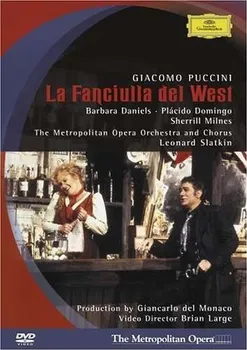 Zahraniční hudba La Fanciulla Del West - Slatkin, Puccini [DVD]