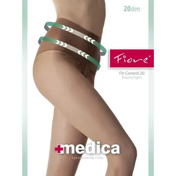 Dámské punčochy Fiore Fit Control 20 • 2-S • kávová • punčochové kalhoty 20 DEN