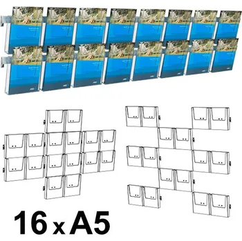 Cocktail Brochure Wall 16x A5