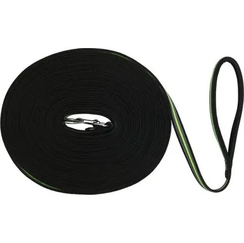 Vodítko pro psa Trixie Fusion stopovací vodítko černé/zelené