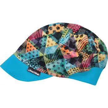 Kšiltovka bavlněná barevná kšiltovka s tyrkysovým kšiltem