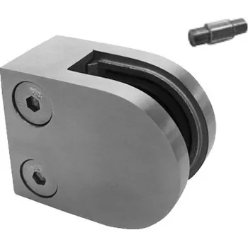 Nerezový držák skla 40x40x2 na rovinu