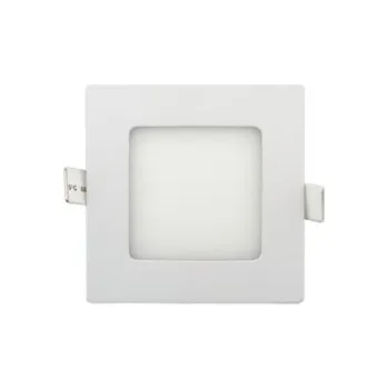 Bodové svítidlo LED podhledové svítidlo FLAT 3W čtverec, teplá bílá