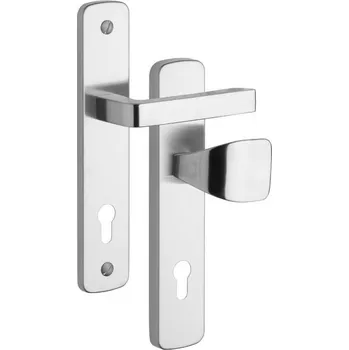 Stavebniny Rostex 802 Astra bezpečnostní kování - klika-madlo 72 Nerez Mat Ti