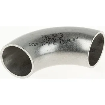 Instalatérský materiál Koleno svař. 35x1,5 1.4307