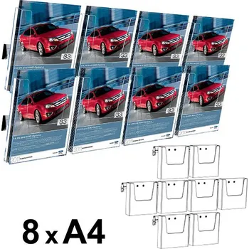 Cocktail Brochure Wall 8x A4