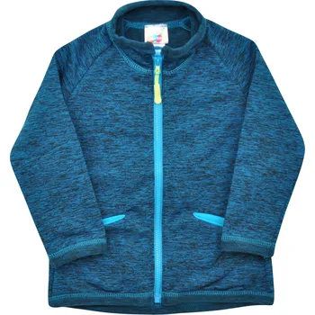 Pánská mikina modrá sportovní mikina se stojáčkem