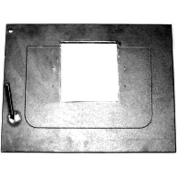 Příslušenství ke kotli Dvířka velká levá spodní kompletní pro hořák A25 levá S0458