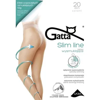 Dámské punčochy Gatta Slim Line • 3-M • tělová opálená • punčochové kalhoty 20 DEN