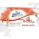 Linteo Baby soft cream dětské vlhčené ubrousky 72 ks