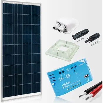 solární panel Solární panel set pro obytná auta a karavany 160 W Solární set 160W