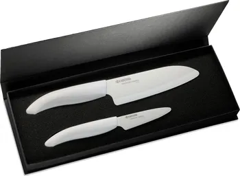 Kuchyňský nůž Kyocera Revolution dárková sada keramických nožů  2 ks bílé 