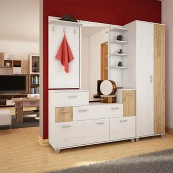 Předsíňová stěna (předsíň) Grand se skříní - Moderní předsíňová stěna