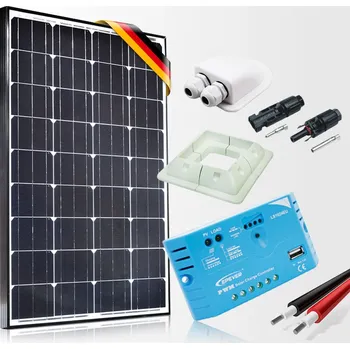 solární panel Solární panel set pro obytná auta a karavany 100 W prestige Solární set 100W prestige