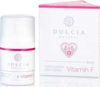 Pleťový krém Dulcia Natural výživný pleťový krém s lipidy a vitamínem F 50 ml