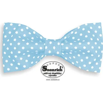 motýlek puntíkovaný modrý, mob020