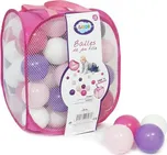 Ludi míčky růžové/fialové 75 ks