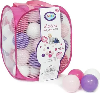Dětský míč Ludi míčky růžové/fialové 75 ks