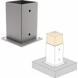 Kotvící botka čtvercová, 100x100x150 mm