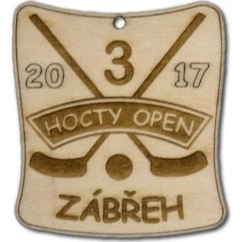 Pelisport Dřevěná Medaile Hocty