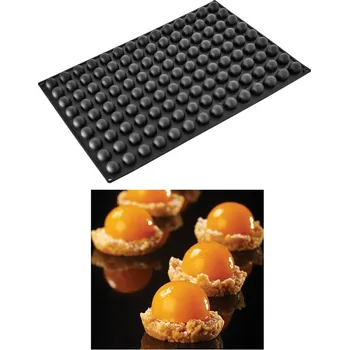 Forma na pečení Forma silikonová (126ks polokoule) prům.3, v.1,8cm
