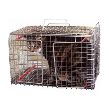 Fixační klec na kočky nerez