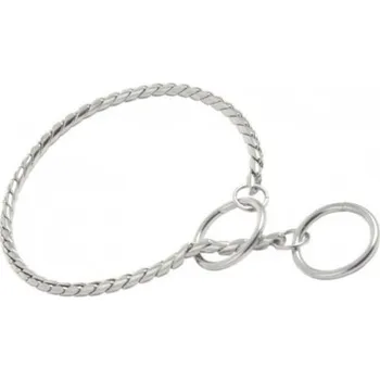 Obojek pro psa Dog Trace Obojek řetízkový DeLuxe stříbrný - doprodej 55 cm