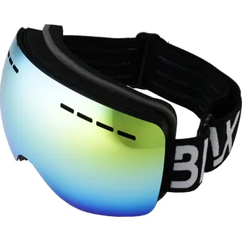 Sjezdové lyžování brýle BLAX Icon - Black/Blue Mirror one size