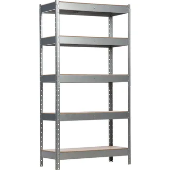 Dílenský regál Aldo kovový regál 5 polic 175 x 90 x 40 cm