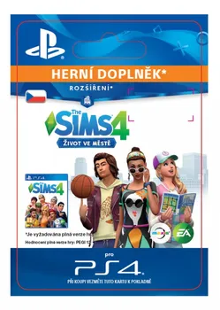 Hra pro PlayStation 4 The Sims 4 Život ve městě PS4
