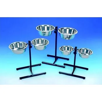 Miska pro psa Nobby nastavitelný stojan s miskami 2 x 1,6l