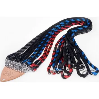 Vodítko pro psa Dog Trace Vodítko syntetické lano spirála 10x150cm - doprodej černá